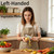 【Left-Handed】Vegetable Peeler 2Pcs - 3 in 1 Kitchen Knife with Stainless Steel Zero Snag Wooden Handle Peelers for Fruit Veggie, Multifunctional Potato Peeling Tool Bottle Opener & Cutter Slicer