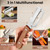 【Left-Handed】Vegetable Peeler 2Pcs - 3 in 1 Kitchen Knife with Stainless Steel Zero Snag Wooden Handle Peelers for Fruit Veggie, Multifunctional Potato Peeling Tool Bottle Opener & Cutter Slicer