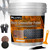 Metal Paint,128oz Rust Converter Paint, 2-in-1 Rust Converter & Metal Primer, Black Rust Inhibitor & Corrosion Protection, Heat Resistant for Automotive, Marine & Industrial Use