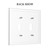 Medieval Of Two Wolves 2 Gang Light Switch Plate Cover Double Toggle Wall Plate Decorative Switchplate Electrical Faceplate for Bedroom Bathroom Kitchen Decor