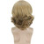 WTHCOS 70s 80s Wigs for Men Short Ash Blonde Retro Rocker Wig Heat Resistant Synthetic Wigs for Daily Use Cosplay Wig