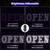 30"x10" Large LED Open Sign for Business - Unique Design super Bright Open Signs With chain - High Visibility for Stores, Bar, Hotel, Retail Shops,Window, Salon, Restaurant, Office (Cold White, 30*10inch)