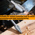2-Pack Angle Grinder to Die Grinder Adapter, 5/8”-11 to 1/4" & 1/8" Collet, Heavy-Duty Metal Conversion Kit for Rotary Burrs, Wood Carving & Metal Polishing, Fits Angle Grinders, Drills & Rotary Tools