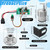 Copkim 12V DC Geared Motor Kit, 60rpm