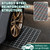 TONGMO 24 in Galvanized Steel Drain Grate, Serrated Steel Bar Grating with B125 Load Capacity, Anti-Slip Metal Catch Basin Grate for Driveway, Garage, Patio, Yard, Factory, and Outdoor Drainage
