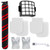 AZ3002 Brush Roller Filter and Odor Kit Replacement for Shark AZ3002 AZ3000 AZ3000W Stratos DuoClean PowerFins Upright Vacuum，1 Brush+1 Filter+ 2 Foam & Felt Filters + 2 Odor Neutralizer Cartridges