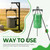 Gelacie 55 Gallon Hanging Deer Feeder Bail, Durable Steel Powder Coated