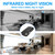 4G LTE Cellular Wireless Camera,Spy Camera,No Need Wifi,4KHD with Video Recording Live Feed,3000mAh Larger Battery,No WiFi Cam with 160° Wide-Angle View,Night Vision,Motion Detection,AOV Low-Power