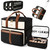 Arcoyard Rolling Makeup Case, Large Professional Rolling Makeup Train Case