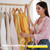 Korpai 80 Pack Wooden Hangers,Wooden Clothes Hangers with Smooth Pant Bar and Shoulder Notches,Heavy Duty Wood Hangers with 360-Degree Rotatable Hook, Coat Hangers for Coats,Shirts,Dress,Pants,Natural