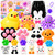 20 Pack Taba Squishy Toys,8 Large Squishies with 12 Mini Keychain Squishies,Cute Animal & Paw Stress Relief Squeeze Toys for Kids,Birthday Party Favors Christmas Goodie Bag Stuffers with Carry Bag