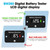 BM280 Digital Battery Gauge, 12V-72V Battery Voltage Meter for Golf Cart, Waterproof LED Batteries Monitor for Lithium & Lead Acid Batteries, Compatible with EZGO Club Car and Most Vehicles
