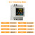 KETOTEK Power Meter Din Rail Single Phase, 2 Channels with 2 x 100A CT