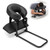 VINGVO Massage Headrest for Bed with Face Pillow, Adjustable Massage Face Cradle at Home, Massage Table Kit for Sleeping Mattress, Bed Massage Head Holder for Home Use (Black)