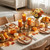 Fall Decor, Fall Decorations for Home, Flameless Candles, Burnt Orange, 3PC