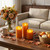 Fall Decor, Fall Decorations for Home, Flameless Candles, Burnt Orange, 3PC