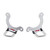 Extreme Max 5001.5804 Front-End Tie-Down Bracket for Indian Chieftain and Roadmaster Motorcycles - Chrome