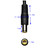 LIXINTIAN 16AWG Wire DC 8mm Adapter to 45A Connector Cable, for Solar Panel Goal Zero Yeti, Compatible with Anderson Powerpole - 1ft/30cm