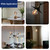 FLSNT G125 Decorative Large Globe LED Bulb, Dimmable Oversized Edison Bulb, 2700K Warm Light, 7W (40W Eq.), 300lm, CRI90, E26, Vintage Light for Pendant, Wall Sconce, Lamp, Smoky Inner Design 1 Pack
