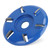 Wood Grinding Shaping Disc 6 Teeth Chainsaw Mill Cutter Stump Remover Angle Grinder Woodworking Blade Turbo Grinder Wood Carving Disc(Arc Blade)