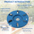 Stump Remover Angle Grinder Wood Carving Disc 6 Teeth Chainsaw Mill Cutter Woodworking Grinding Shaping Tools Wood Turbo Chain Saw Blade Grinder Disc (Flat Blade)
