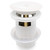 FerdY Pop-up Drain for Freestanding Bathtub, cUPC Certification, Freestanding Bathtub Drain Stopper, Polished White