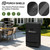 Porch Shield 40 inch Outdoor Smoker Cover 24W x 18D x 40H inch, Black
