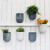 LA Jolie Muse Wall Planters for Indoor Plants, Hanging Flower Pots, 2 Pack