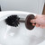 JS Jackson Supplies Sleek Toilet Brush and Holder with Metal Handle - Bronze, Pack of 2