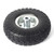 AR-PRO (4-Pack) 10-Inch Solid Rubber Tire Wheels - Replacement 4.10/3.50-4" Flat Free Tire with 5/8" Bearings, 2.2" Offset Hub - Perfect for Lawn Garden Cart, Hand Truck, Wheelbarrow, Utility Cart