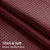 Luxury Textured Fabric Shower Curtainwith Snap-in Liner Burgundy,72x84