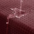 Luxury Textured Fabric Shower Curtainwith Snap-in Liner Burgundy,72x84
