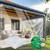 BeGrit Clear Tarps Heavy Duty Waterproof 8x10 FT PVC Vinyl Reinforced Thickened Clear Tarp with Grommets Extra Strength Transparent Tarpaulin for Porch Patio Outdoor