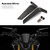Motorcycle Rearview Wing Mirrors Compatible with Yamaha MT 09/MT-09 SP/MT-10/MT-07 Motorcycle Blue Anti-glare Handlebar Mount Side Mirrors Rotating Rear View Mirrors Fits for 790 Duke/890 Duke R