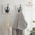 Autumn Alley Farmhouse Bathroom Decor White Hooks, Towel, Coat, and Robe Hooks for Bathroom Farmhouse Wall Mounted, Rustic Wall Decor, 2 Pack, White