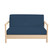 Full Size Futon Covers - 100% Egyptian Cotton Futon Slipcovers Medium Blue