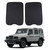 Sunroof Sun Shade for INEOS Grenadier 2020-2025 Accessories Car Roof Cover Foldable Roof Sun Shade UV Reflector Glare HeatShield Sun Visor Blocker Moonroof Shield Cover Privacy Protector (Black1)