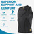 HAIYUE Youth Baseball Chest Rib Protector Softball Padded Compression Shirt Catcher Heart Sternum Guard for Football Boy