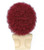 Cariniss 70s Disco Afro Wig - Unisex Large Curly Wig, Perfect for Halloween, Cosplay, Retro Parties, Disco and Clown Costumes (Red)