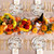 Joyido 175PCS Thanksgiving Plastic Plates - Fall Disposable Dinnerware Set for 25 Guests Include 50 Disposable Plates, 75 Plastic Silverware, 25 Cups, 25 Pumpkin Napkins for Friendsgiving Party