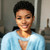 BeiSDWig Short Afro Kinky Curly Wig, Natural Black, Pixie Cut Style (Black)