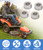 104-3667 114-1640 Front Wheel Bushing Bearing & Axle Kit | Compatible with Toro TimeCutter & Exmark Quest Zero Turn Mower Front Wheel Repair