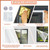 Beeveer Window Insulation Kit, 87 Inch X 30 ft Cuttable Film, Waterproof