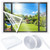 Beeveer Window Insulation Kit, 87 Inch X 30 ft Cuttable Film, Waterproof