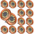 HOFLYW Outdoor In-Ground Lights Solar Disc Lights Outdoor Solar Garden Lights | Outdoor Puck Lights Waterproof In Ground Solar Landscape Light 16 Pack 12 led for Pathway Yard Patio Walkway
