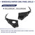 Magimaker Windshield Wiper Cowl Panel Grille 55112951AC 55112952AC Compatible with Jeep Grand Cherokee 2016-2022 Left & Right Front Window Cover Insert Panel