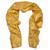 YOHOWA 2PCS Gold Scarf Necktie Set Men/Women Fashion Silk Lightweight Feeling Print Soft Scarves Neckerchief Wraps Gift