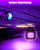 Sayitwill Rechargeable Black Light, 6000Amh Battery Powered Blacklight, 395nm Portable Cordless Ultraviolet Flood Light for Glow Party, Catfishing,Halloween,Body Painting