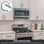 SHINEOFI Universal 5-Button Range Hood Switch Pushbutton Control Panel for Kitchen Appliances Easy Installation Replacement Switch for Home and Restaurant Use