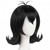 JoneTing Short Black Flip Wig Short Straight Black Bob Wig for Women